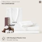 Bedsure Luxury Hotel Duvet Cover Queen Size, 100% White Cotton Rope Weave Bedding Set, Includes 1 Duvet Cover 90x90 Inches with Hidden Zipper & 2 Pillow Shams, Comforter Sold Separately