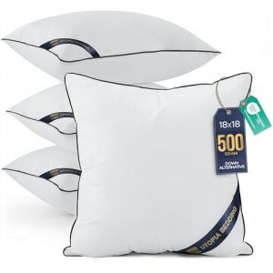 Utopia Bedding 18x18 Pillow Inserts (Pack of 4)