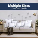 Utopia Bedding 18x18 Pillow Inserts (Pack of 4)