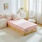 DuShow Floral Twin Comforter Set,5 Pieces Twin Bedding Set for Girls,Twin Bed in a Bag, All Season Kids Sheet Set with Comforter, Flat Sheet, Fitted Sheet, Pillowcase and Pillow Sham-Pink Floral