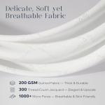 Phantoscope Premium 18x18 Throw Pillow Inserts, Ultra-Soft Air Layer Pillow Inserts Down Alternative Decorative Throw Pillows for Couch, Bedroom, Square Cushion Sham Stuffer, Pack of 1