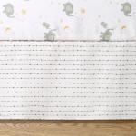 Peanutshell Elephant Whimsy 3-Piece Baby Crib Set
