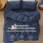 Navy Blue King Size 4-Piece Bedding Set