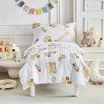 Construction-Themed Toddler Bedding Set for Boys