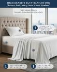 Luxury Egyptian Cotton Twin Bed Sheets Set