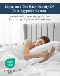 Luxury Egyptian Cotton Twin Bed Sheets Set