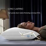 Luxury Down Pillow for Queen Beds 20"x30