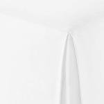 Lightweight King Bed Skirt, Bright White, Machine Washable