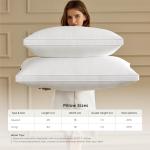 Bedsure Queen Size Down Alternative Bed Pillows