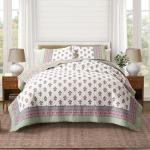 Serena Reversible Floral Cotton Quilt Set - Twin/Twin XL