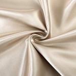 Ultra Silky Soft Satin Bed Sheet Set - Beige