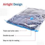 6 Pack Jumbo Vacuum Storage Bags for Bedding