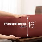 Horbaunal Rust Queen Sheet Set - 6 Piece Luxury