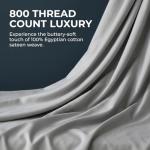 Egyptian Cotton 800 Thread Count Queen Bed Set