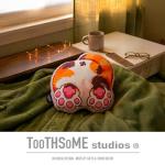 Calico Cat Pillow - Cute Stuffed Throw Pillow