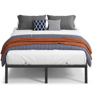 VASAGLE Queen Metal Bed Frame with Storage