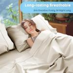 Sonoro Kate Luxury Egyptian Cotton King Sheet Set