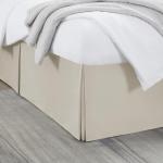 Queen Size Linen Bed Skirt with 14-Inch Drop