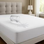Waterproof Terry Cotton Mattress Protector for Queen