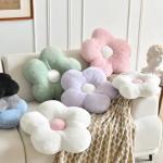 Soft Flower Shaped Pillow for Home Decor
