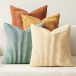 Boho Farmhouse Decorative Pillow Covers Set of 4