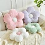 Soft Flower Shaped Pillow for Home Decor