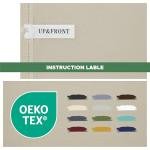 Light Camel Jersey Box Spring Cover for King Size