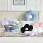 Soft Flower Shaped Pillow for Home Decor