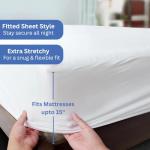 Waterproof Terry Cotton Mattress Protector for Queen