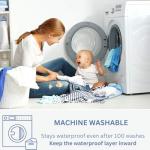 Waterproof Terry Cotton Mattress Protector for Queen