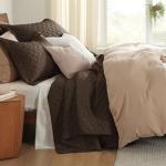 Bedsure Queen Size Lightweight Basket Weave Quilt Set