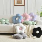 Soft Flower Shaped Pillow for Home Decor