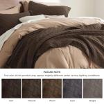 Bedsure Queen Size Lightweight Basket Weave Quilt Set