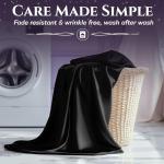 Luxury Satin King Size Bed Set - 4 Pieces