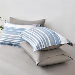 7-Piece Striped Comforter Bed Set for Full Size