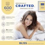 Luxury Egyptian Cotton Queen Pillow Cases Set of 2