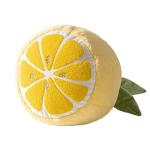 Lemon-Shaped Throw Pillow for Fun Decor