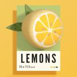 Lemon-Shaped Throw Pillow for Fun Decor