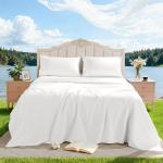 100% Egyptian Cotton 4-Piece Queen Sheet Set