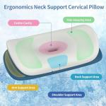 Ergonomic Memory Foam Cervical Neck Pillow