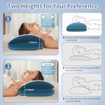Ergonomic Memory Foam Cervical Neck Pillow