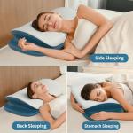 Ergonomic Memory Foam Cervical Neck Pillow