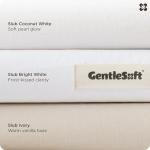 Bedsure King Cotton Duvet Cover Set, Coconut White