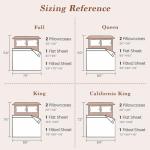 100% Egyptian Cotton 4-Piece Queen Sheet Set