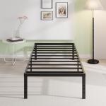 Twin XL Heavy Duty Metal Bed Frame with Storage
