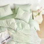 Floral Comforter Set with Sheets, Twin Size