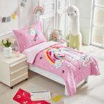Toddler Girls Unicorn Bedding Set - 4 Pieces