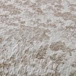 Botanical Queen Quilt Set - Khaki Floral Design