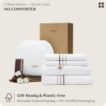 Bedsure Giza Egyptian Cotton Duvet Cover Set