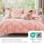 JOLLYVOGUE Queen 7-Piece Comforter Set - Pink